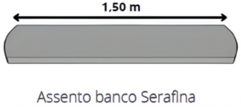 Banco Serafina com Muroflor 1