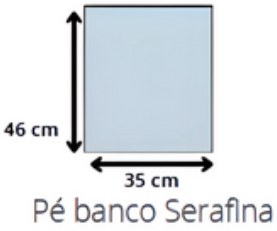 Banco Serafina com Muroflor 2